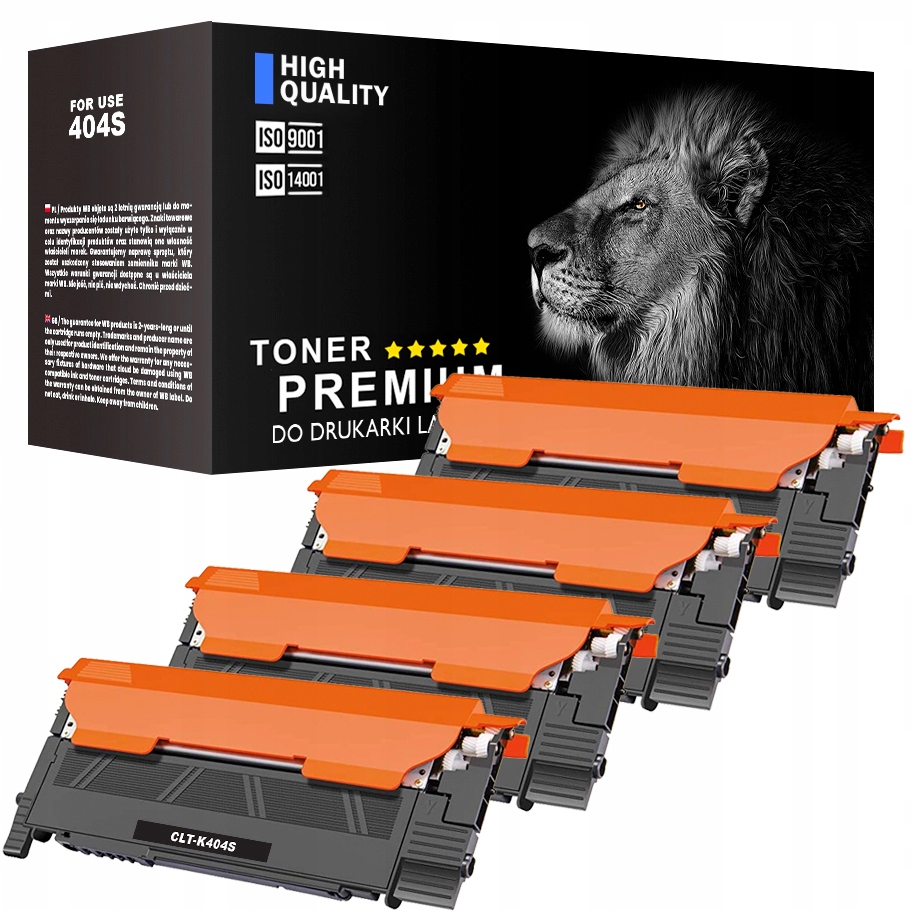 4x Toner do Samsung C480W C480FW C430W CLT-K404S