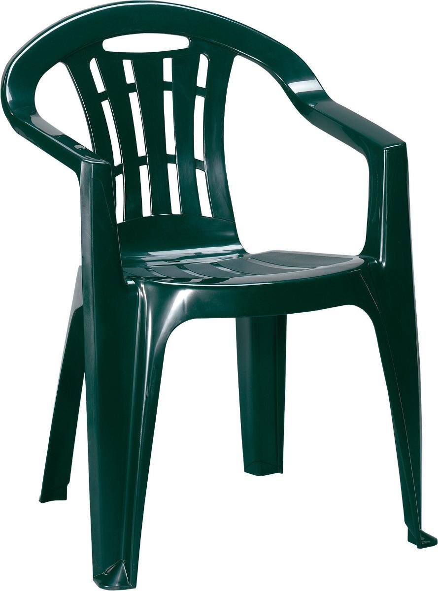 Curver Krzesło ogrodowe Mallorca, ciemno zielone, 56x58x79 cm