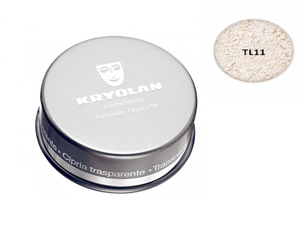 KRYOLAN Translucent Powder, transparentny puder do twarzy 11, 60 g