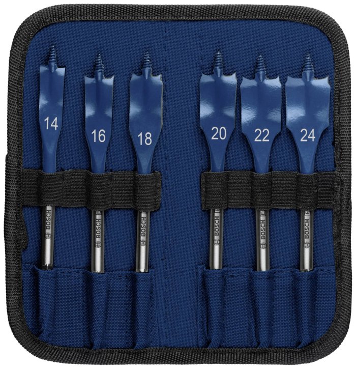 Bosch, Wiertło łopatkowe komplet Selfcut expert, 6 szt.