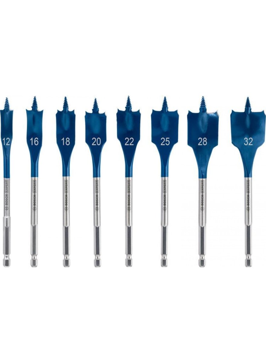Bosch, Wiertło łopatkowe komplet Selfcut expert, 8 szt.