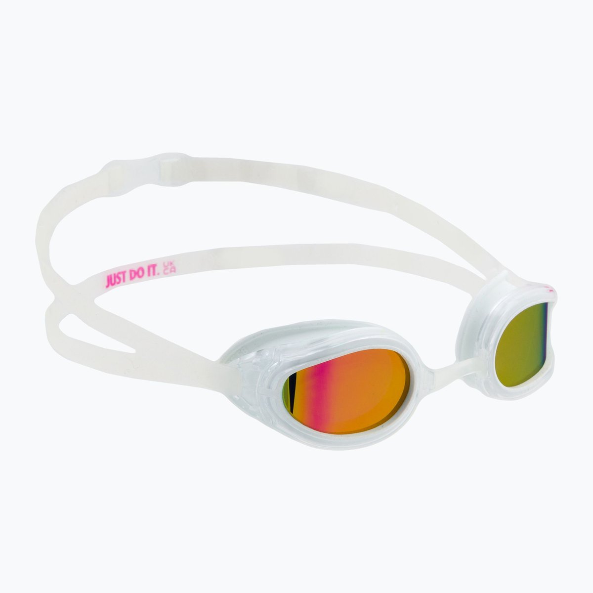 Nike Swim Swim Legacy Polarized Goggles, biały 2021 Okulary do pływania NESSB164-678-OSFA