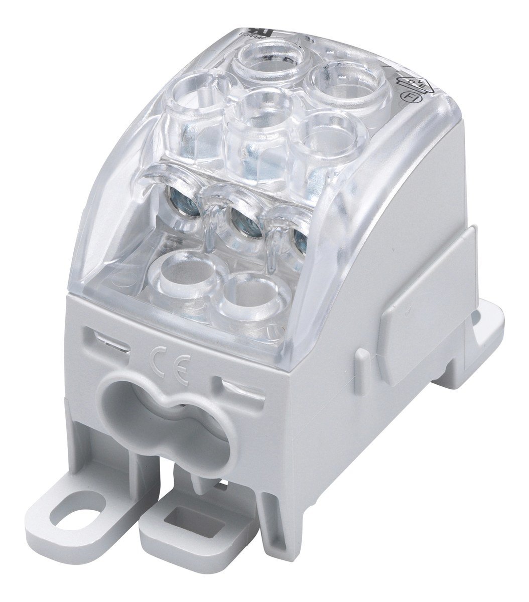 Simet Blok rozdzielczy - uniwersalny Al/Cu SUB 160 (82040) SIMBLOCK szary 81653002 81653002