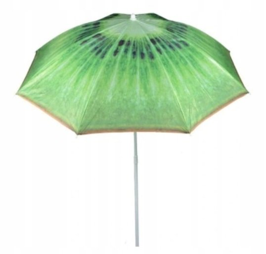 Parasol ogrodowy plażowy POLY 180cm wzór kiwi