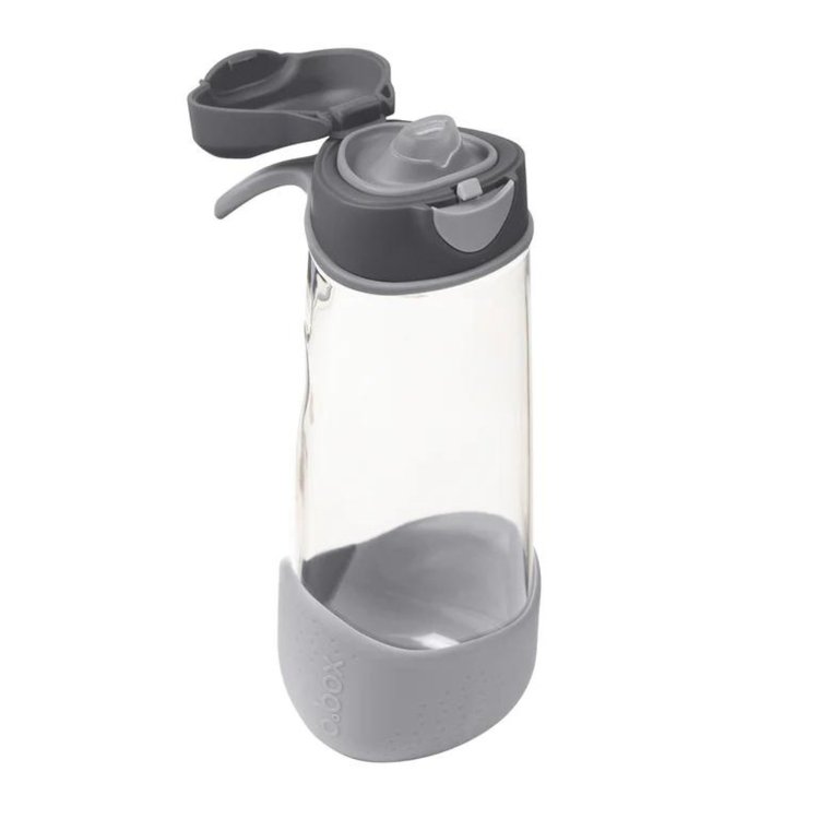 Sportowa butelka tritanowa 600 ml Graphite Grafitowa b.box