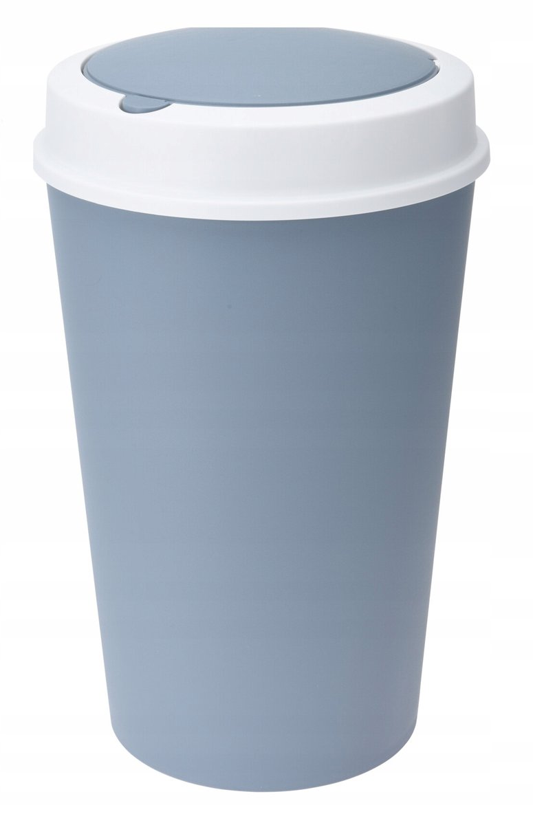 KOSZ NA ODPADY ŚMIECI PLASTIKOWY OKRĄGŁY 25 L