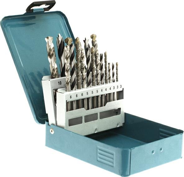 Makita, Zestaw wierteł D-46202, 18 szt.