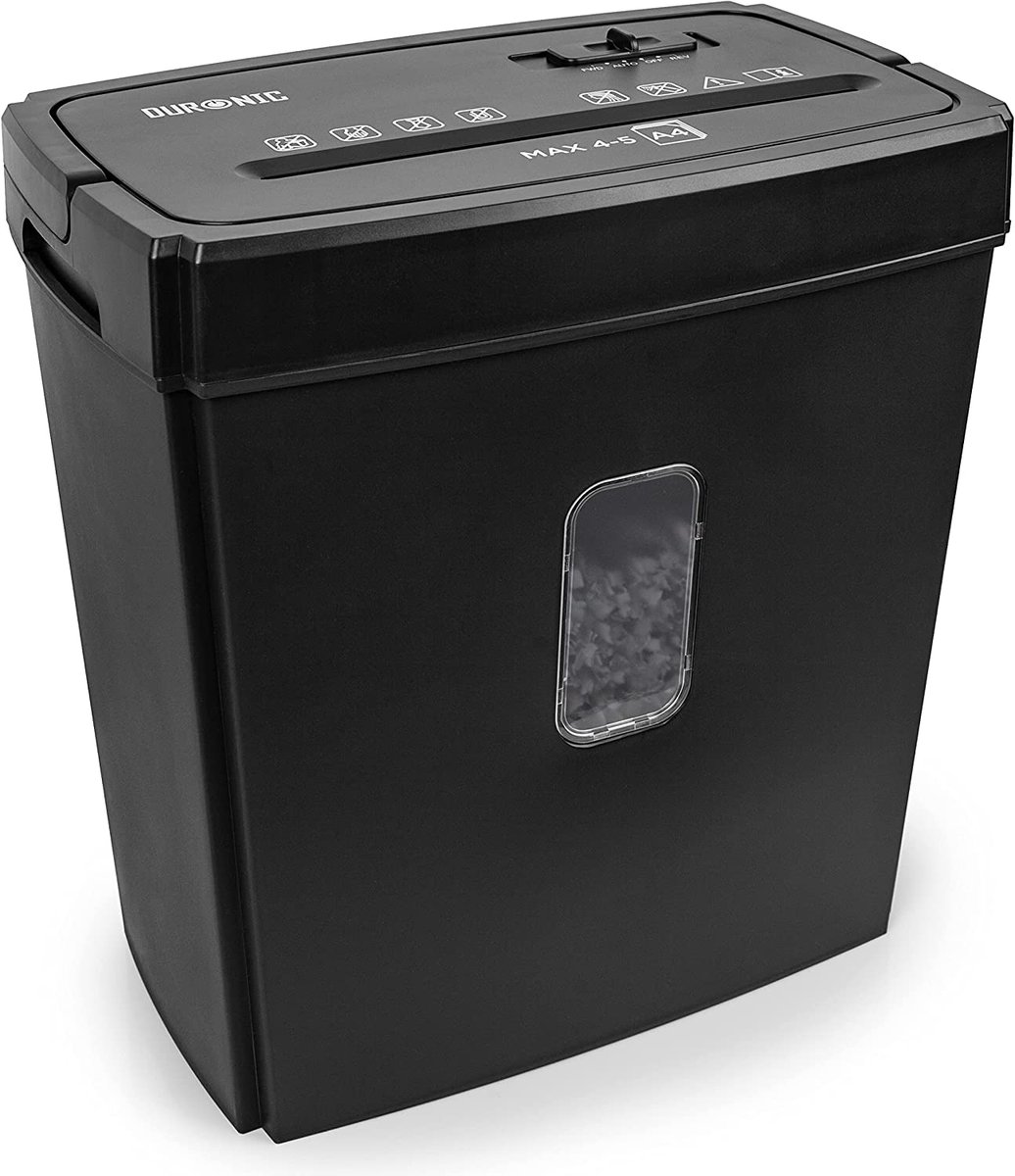 Duronic PS657 do papieru dokumentów kosz 15 L 170W