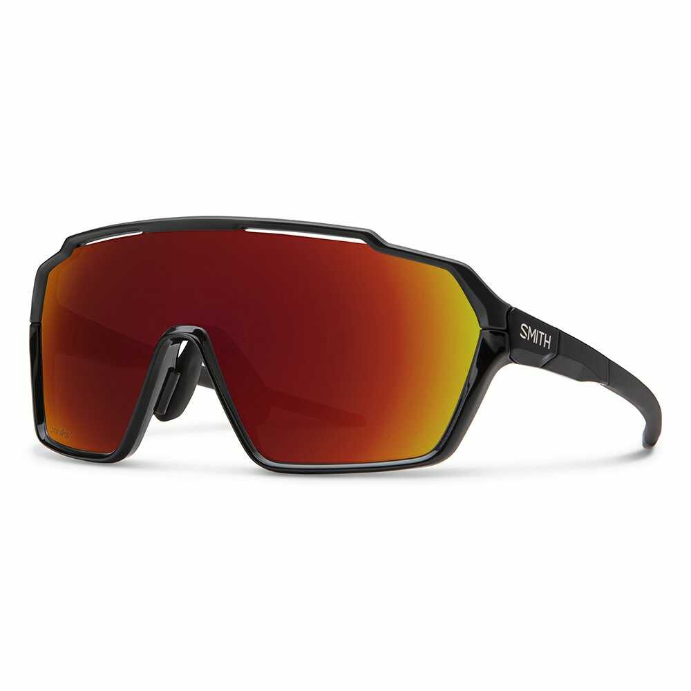 Smith Shift Mag black Chromapop Red Mirror + Clear