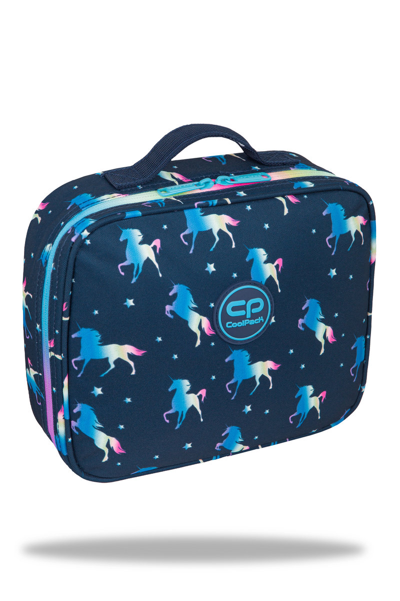 PATIO, śniadaniówka termiczna coolpack cooler bag blue unicorn