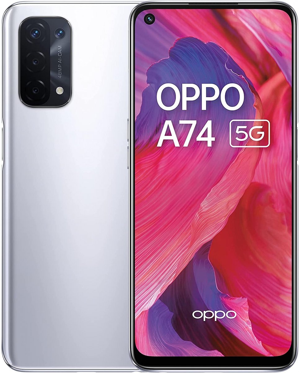 Oppo A74 6GB/128GB Dual Sim Srebrny