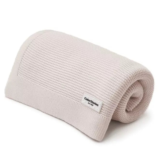 ColorStories Kocyk bambusowy S Bamboo ciepły beż