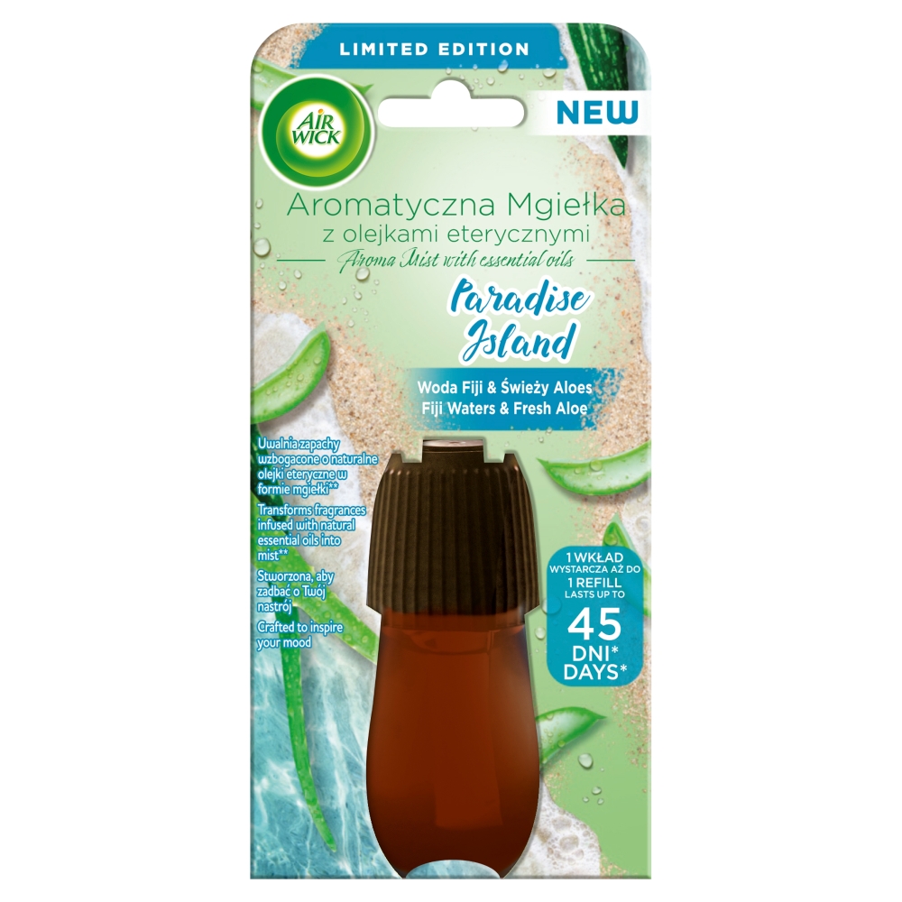 Zdjęcia - Odświeżacz powietrza FlosLek WKŁAD MIST 20 ML WODY FIDŻI I ŚWIEŻY ALOES 005463 