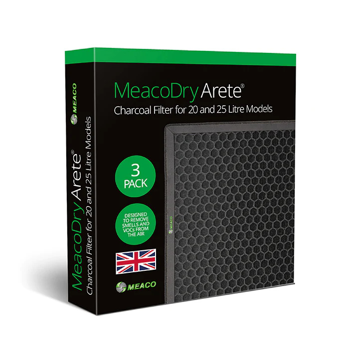 Filtry z aktywnym węglem do MeacoDry Arete® One 20L/25L - 3szt.