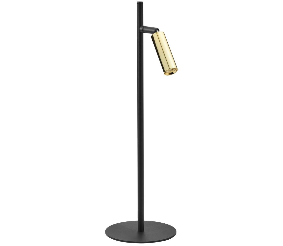 Lampa stołowa LAGOS 1xG9/6W/230V czarne/złoty