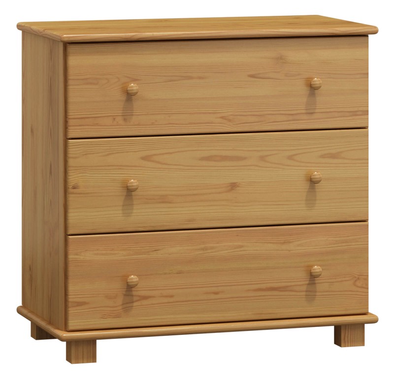 Komoda sosnowa drewniana 3s g42 olcha
