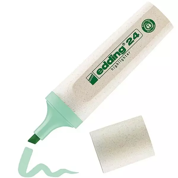 Zakreślacz 2-5 mm pastelowy zielony (10szt) - Edding