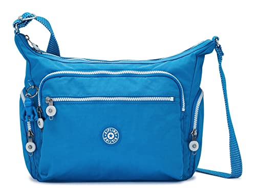 Kipling Damskie torby na ramię Gabbie, niebieskie, Eager Blue
