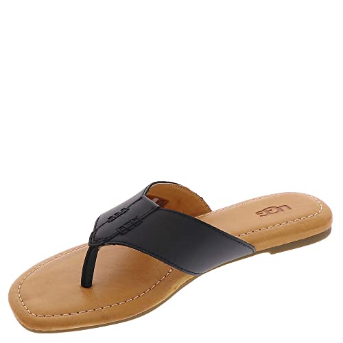 UGG Sandały damskie Carey Flip, Czarny, 42 EU
