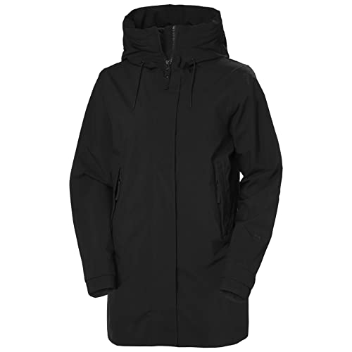 Helly Hansen W Victoria płaszcz przeciwdeszczowy średniej długości XL czarny