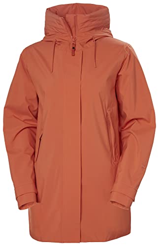Helly Hansen W Victoria płaszcz przeciwdeszczowy średniej długości XL terakota