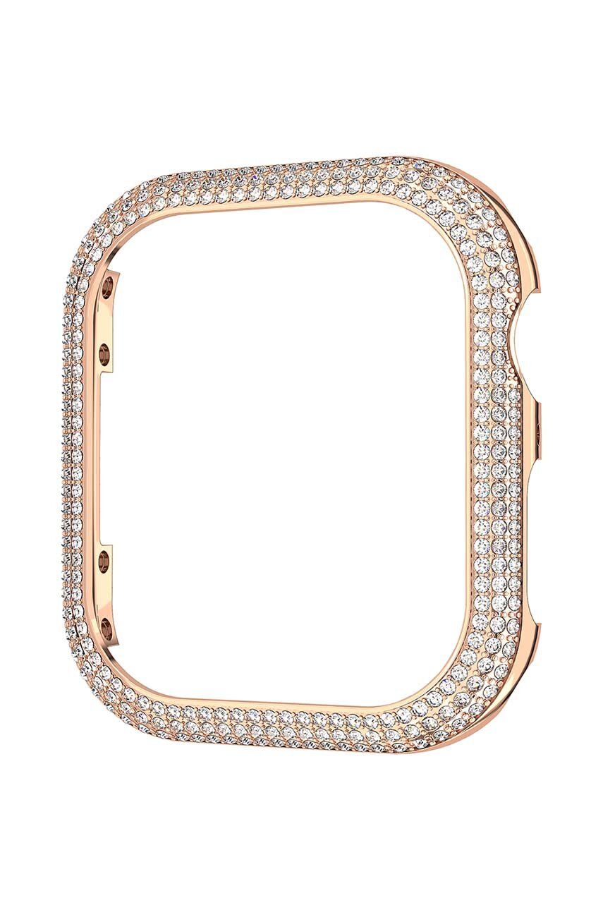 Swarovski etui na smartwatch SPARKLING kolor różowy