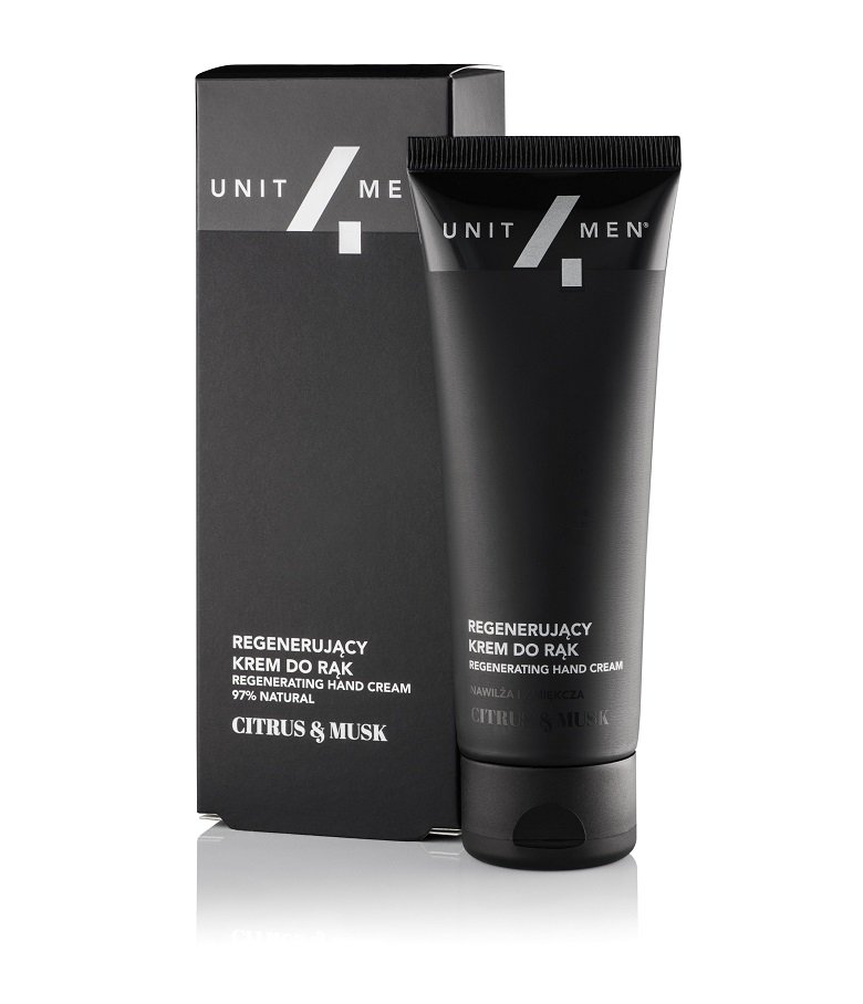 UNIT4MEN UNIT4MEN Regenerujący Krem do Rąk Citrus & Musk 75 ml