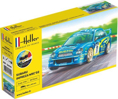 Heller Subaru Impreza WRC'02 (z farbami) 56199