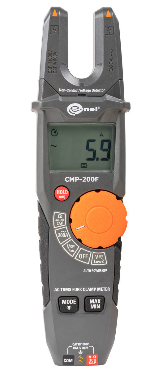 Sonel CMP-200F Cęgowy miernik widełkowy prądu AC WMGBCMP200F