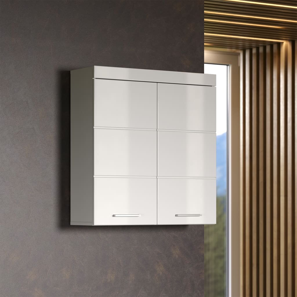 Trendteam AD wiszące szafki szafką błyszczący | biały | 73 x 77 cm 1393-505-01