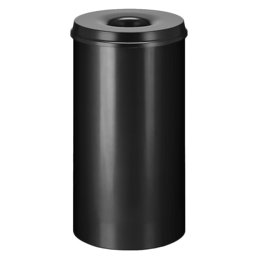 V-Part VB 105000 selbstloesch ELEMENTOWE kosz na śmieci 50 litrów, czarna VB 105000