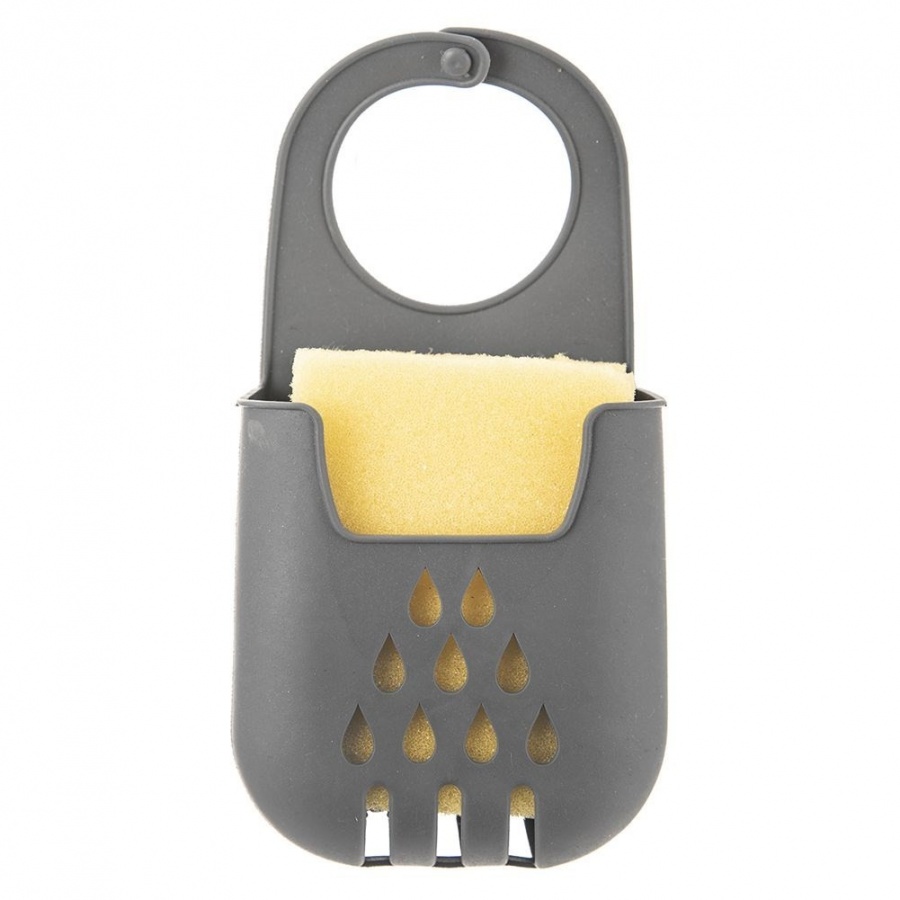 Uchwyt na gąbkę do naczyń szary kod: O-540120