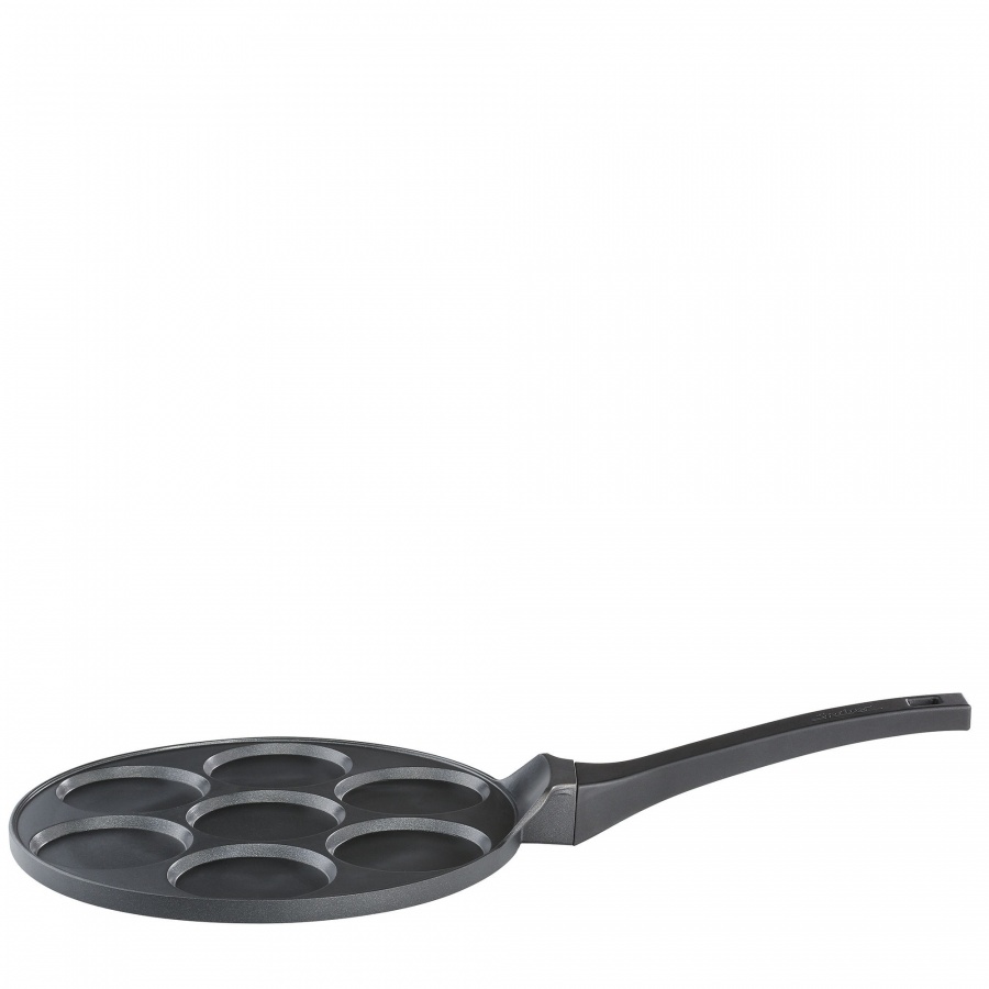 Patelnia do małych naleśników lub jajek sadzonych, powłoka nieprzywierająca, 7 wgłębień, śred. 26 cm kod: SP-1374976026