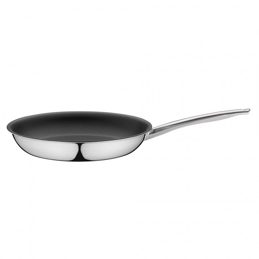 Patelnia z powłoką nieprzywierającą, śred. 24 cm, stal nierdzewna 18/0 kod: SP-1484786024