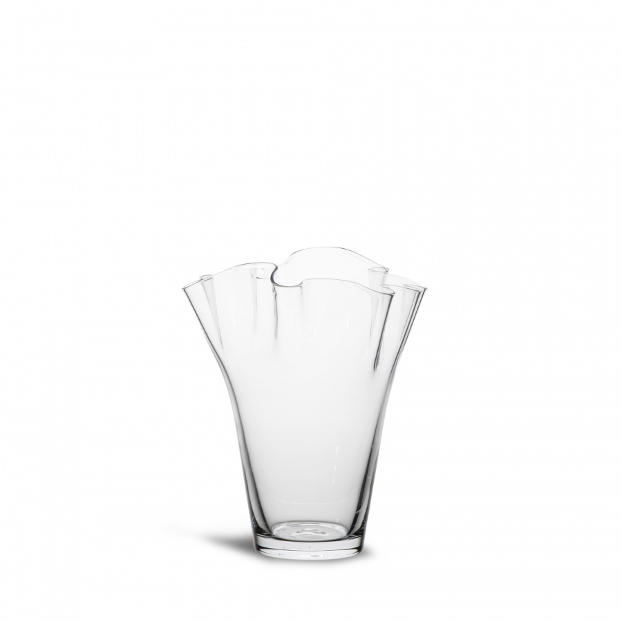 Wazon, szkło, 20 x 20 x 24,5 cm, przezroczysty kod: SF-5018375 + Sprawdź na SuperWnetrze.pl