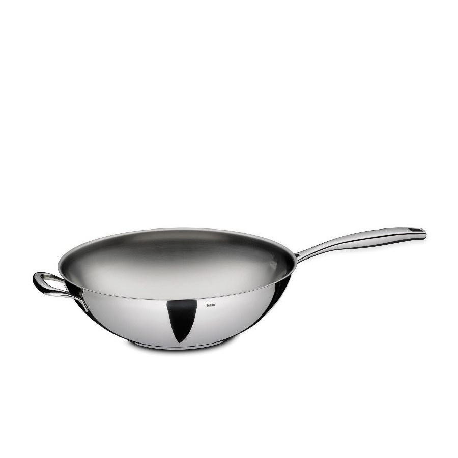 Wok stalowy, śred. 32 x 9,5 cm kod: KE-10193