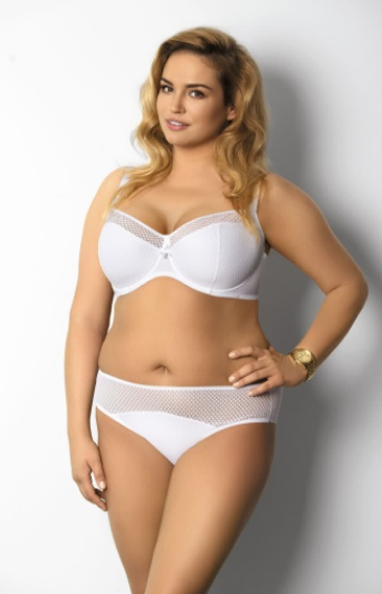 FIGI KINGA P-339/30 (kolor biały, rozmiar 3XL)