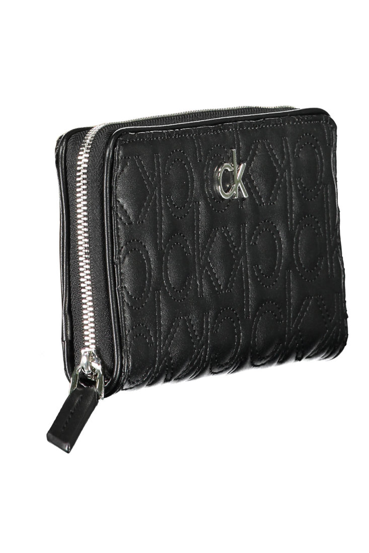 CALVIN KLEIN CZARNY PORTFEL DAMSKI
