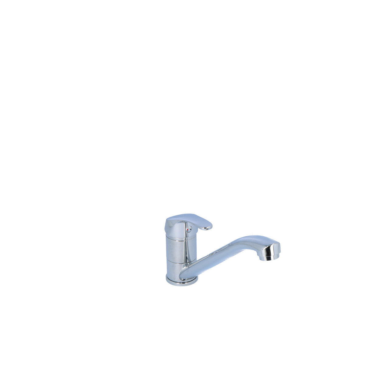 Bateria zlewozmywakowa BASIC stojąca, chrom