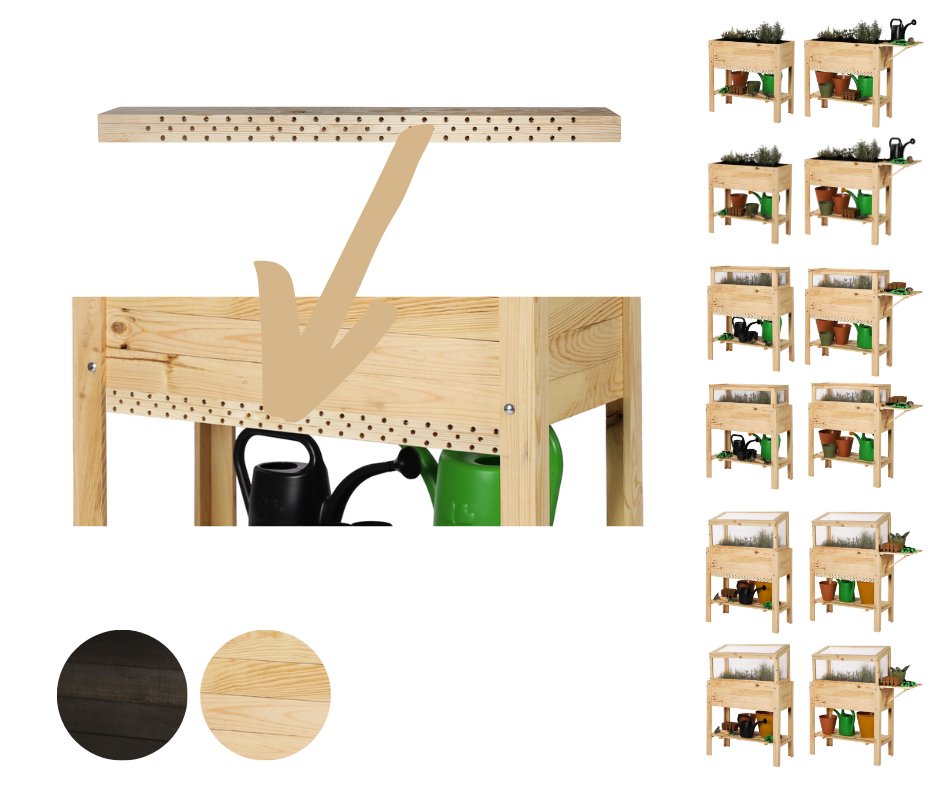 Domek dla owadów do ziołownika OBL - Naturalny / Wamar-Sosenka