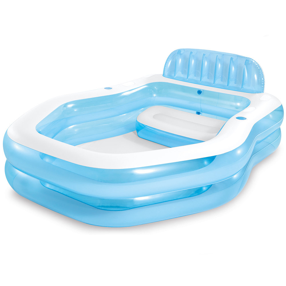 Basen rodzinny z ławeczką daszkiem INTEX 57186