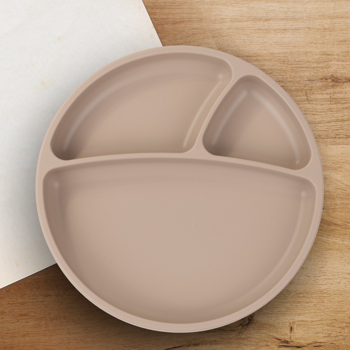 MINIKOIOI MINIKOIOI Talerzyk silikonowy BUBBLE BEIGE kidyb2b.pl-2561-0
