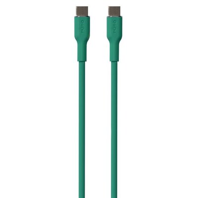 PURO ICON Soft Cable – Kabel USB-C do USB-C 1.5 m (Jade)