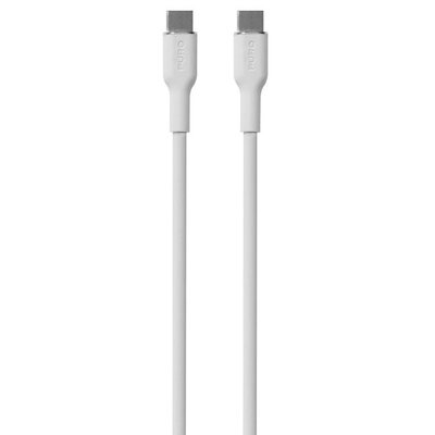 Kabel USB Typ-C - USB Typ-C PURO Icon Soft Cable 1.5 m Biały