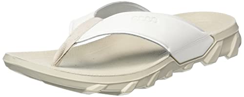 Ecco Unisex MX FLIPSIDER FLIP-Flop sandały damskie, białe, rozmiar 36, biały, 36 EU