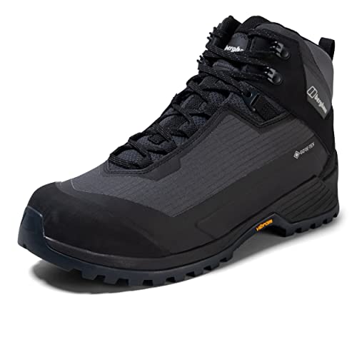 Berghaus Męskie buty trekkingowe Deception Trail Active Gore-tex, Czarny ciemnoszary, 44 EU