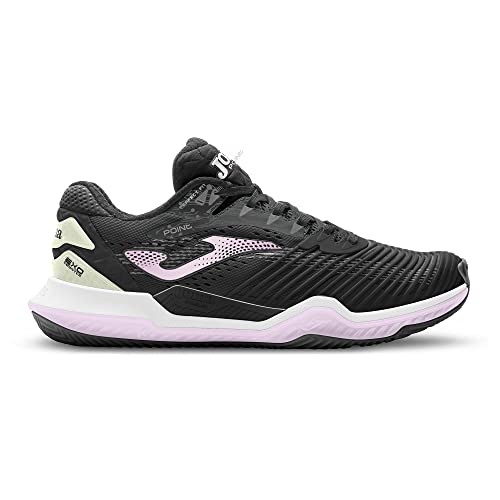Joma Seria Point Lady, Trampki damskie, Czarne Różowe, 38 EU, Negro Rosa, 38 EU