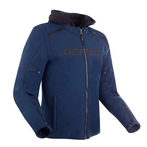Bering, elitarna kurtka motocyklowa granatowa, XXXL