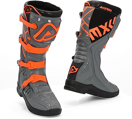 Acerbis STIVALE X-TEAM GREY/ORANGE T.47