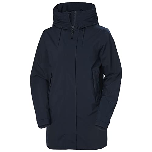 Helly Hansen W Victoria Mid Length płaszcz przeciwdeszczowy XS granatowy